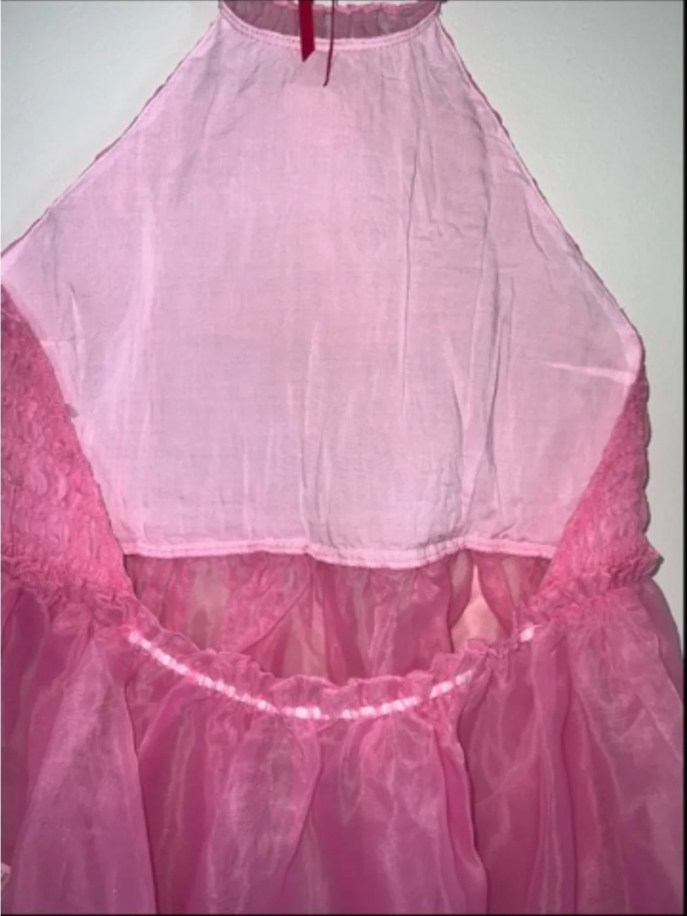 Free People Cupcake Cutie Halter Top nwot Pink Large